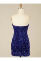 Shown Color Sheath Sweetheart Short Prom Dress York