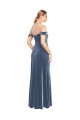 Dusty Blue A-Line Strapless Long Prom Dress / Bridesmaid Dress York