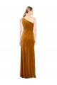 Gold A-Line One Shoulder Long Formal Evening Gown / Prom Dress / Bridesmaid Dress York