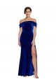 Royal Blue Mermaid Off the Shoulder Long Formal Evening Gown / Prom Dress / Bridesmaid Dress York