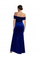 Royal Blue Mermaid Off the Shoulder Long Formal Evening Gown / Prom Dress / Bridesmaid Dress York
