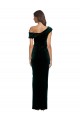 Dark Green Sheath Sweetheart Long High Low Evening Gown / Prom Dress / Bridesmaid Dress York